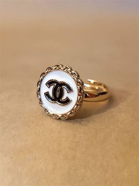 chanel vintage ring|authentic Vintage Chanel jewelry.